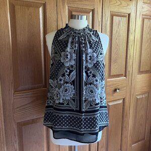 DANIEL RAINN -- Dayson Mock Neck Blouse -- Excellent Condition